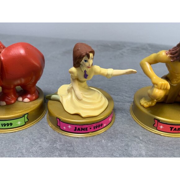 Vintage 2002 Disney Tarzan Figurine Set of 4 Characters From McDonalds 100 Years - Picture 4 of 12